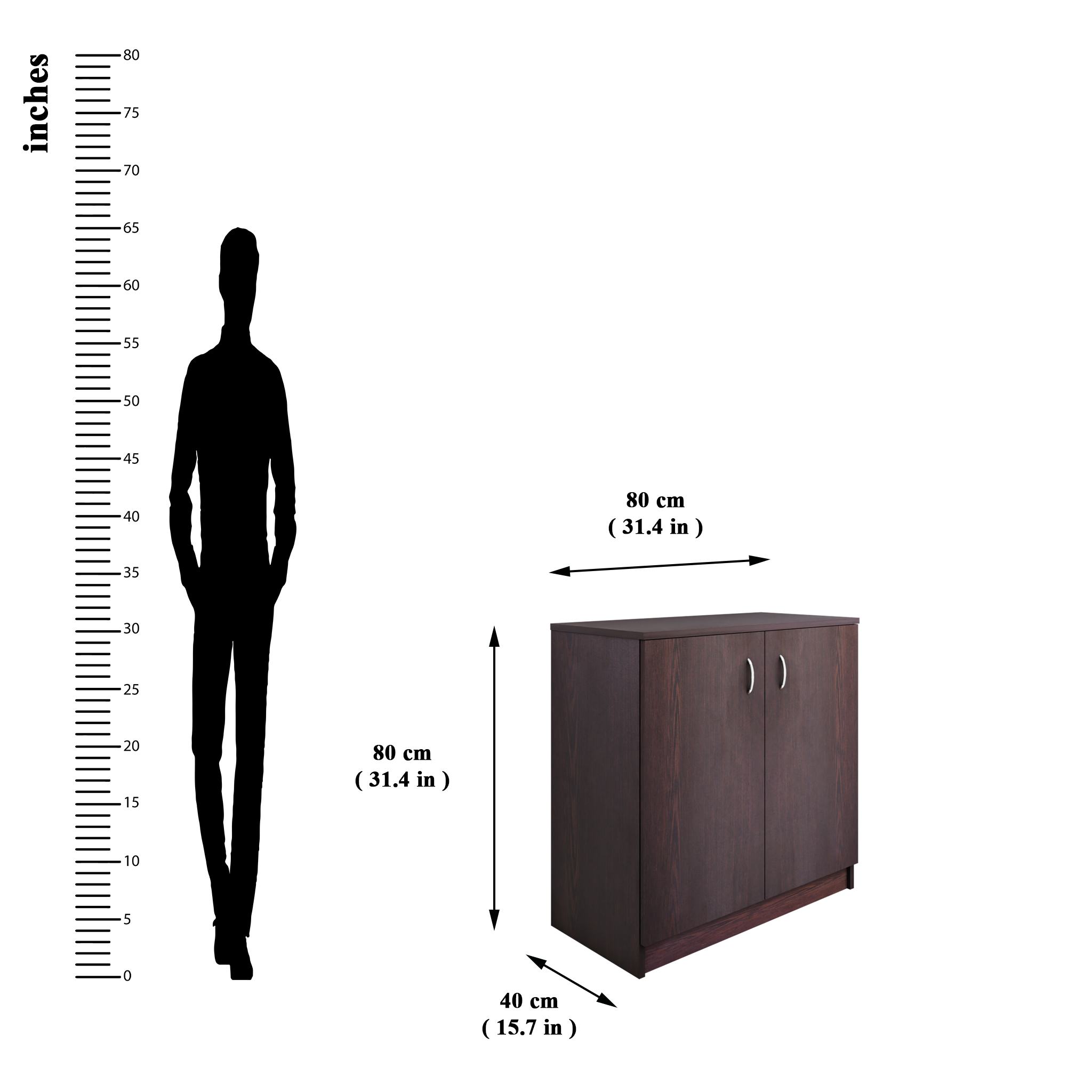 KAYA | Two Door Shoe Rack  VIKI FURNITURE   