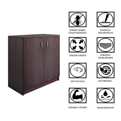 Shoe Rack with Doors and Open shelves, Shoe Storage ,Shoe Cabinet for Hallway, Shoe Storage, Organizer Unit for Entryway