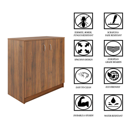 Shoe Rack with Doors and Open shelves, Shoe Storage ,Shoe Cabinet for Hallway, Shoe Storage, Organizer Unit for Entryway