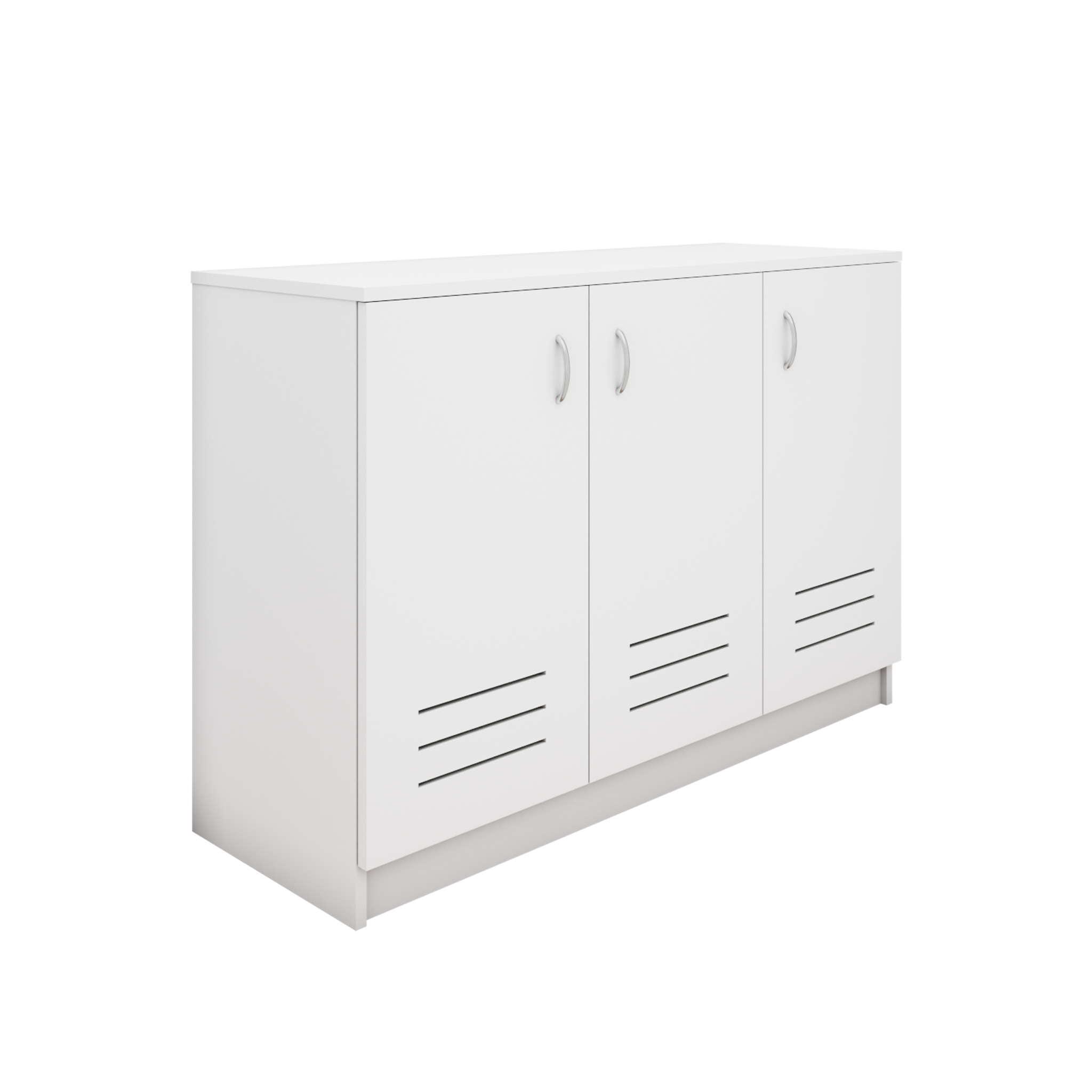 KAYA | Three Louver Door Shoe Rack VIKI FURNITURE