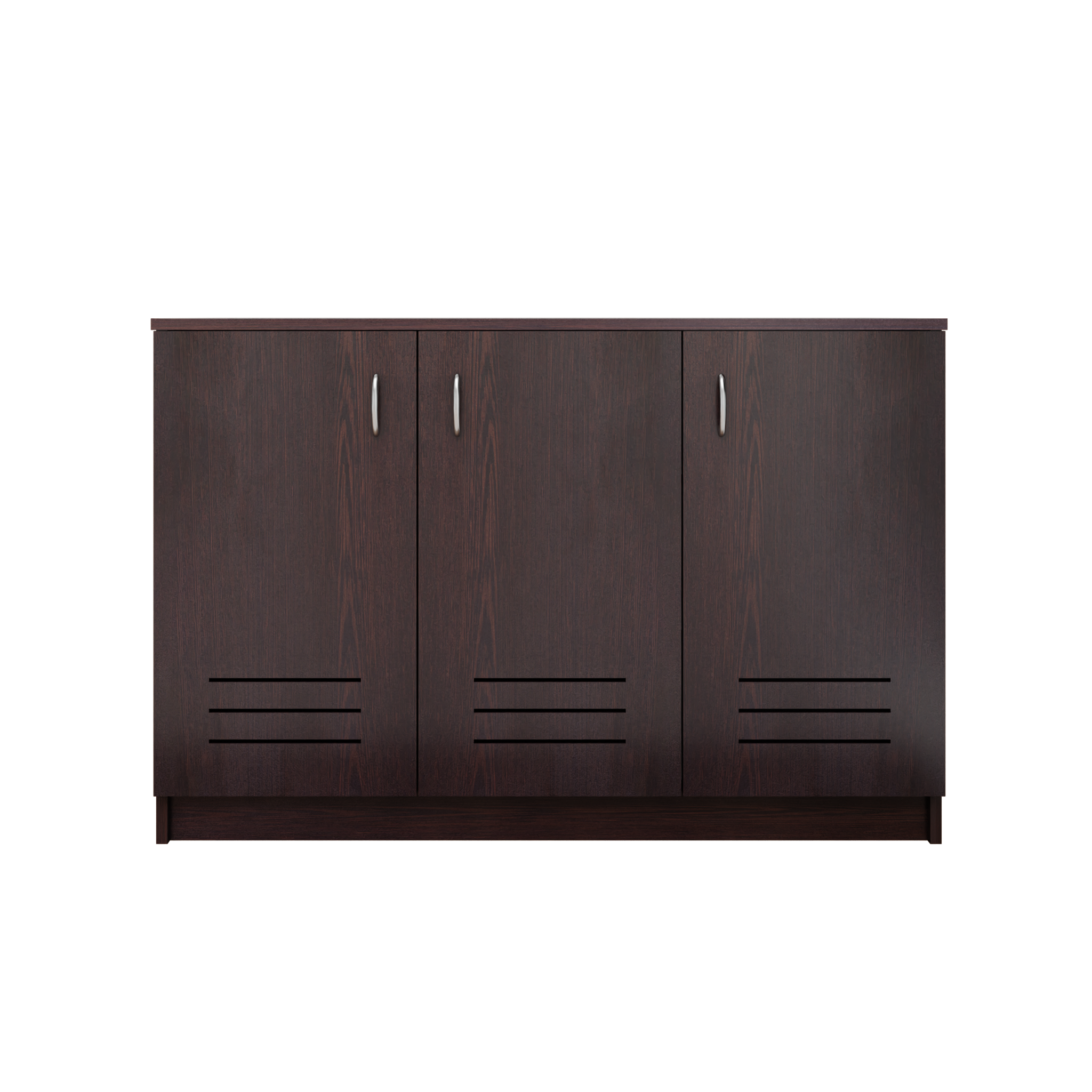 KAYA | Three Louver Door Shoe Rack VIKI FURNITURE