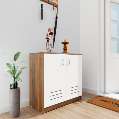 KAYA | Two Louver Door Shoe Rack  VIKI FURNITURE   