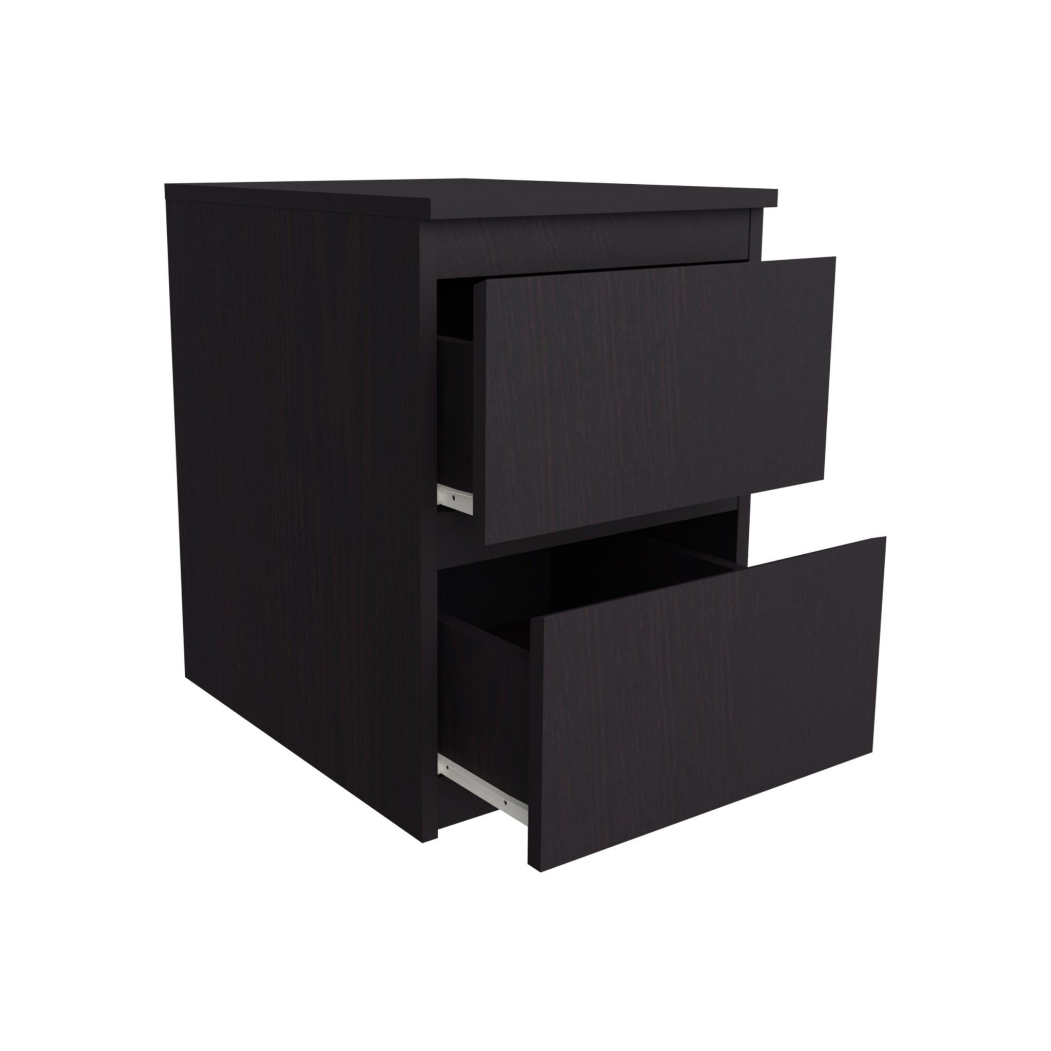 PARA | Chest of 2 Drawer | Suede Finish Drawer Units VIKI FURNITURE