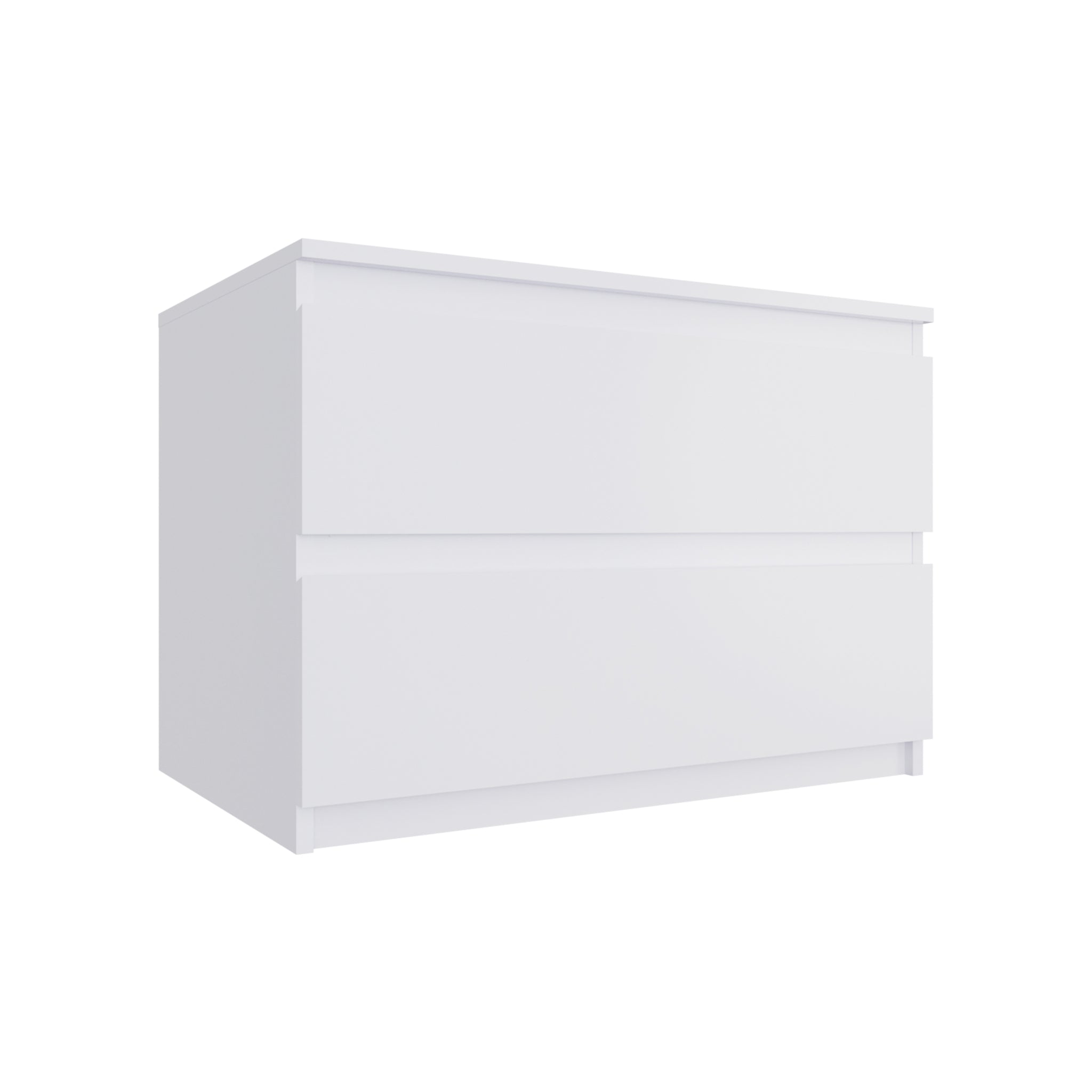 PARA | Chest of 2 Drawer | Suede Finish Drawer Units VIKI FURNITURE