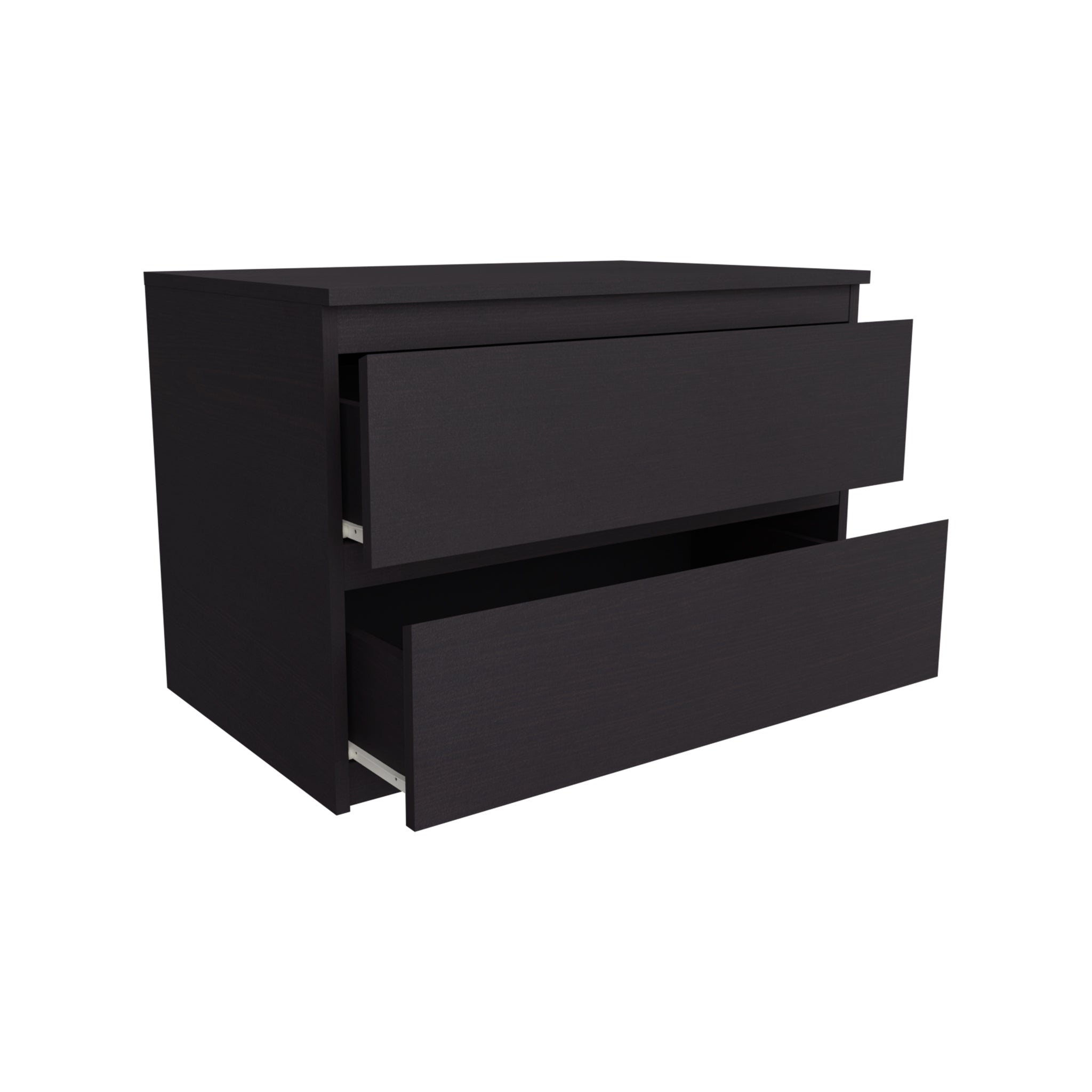 PARA | Chest of 2 Drawer | Suede Finish Drawer Units VIKI FURNITURE