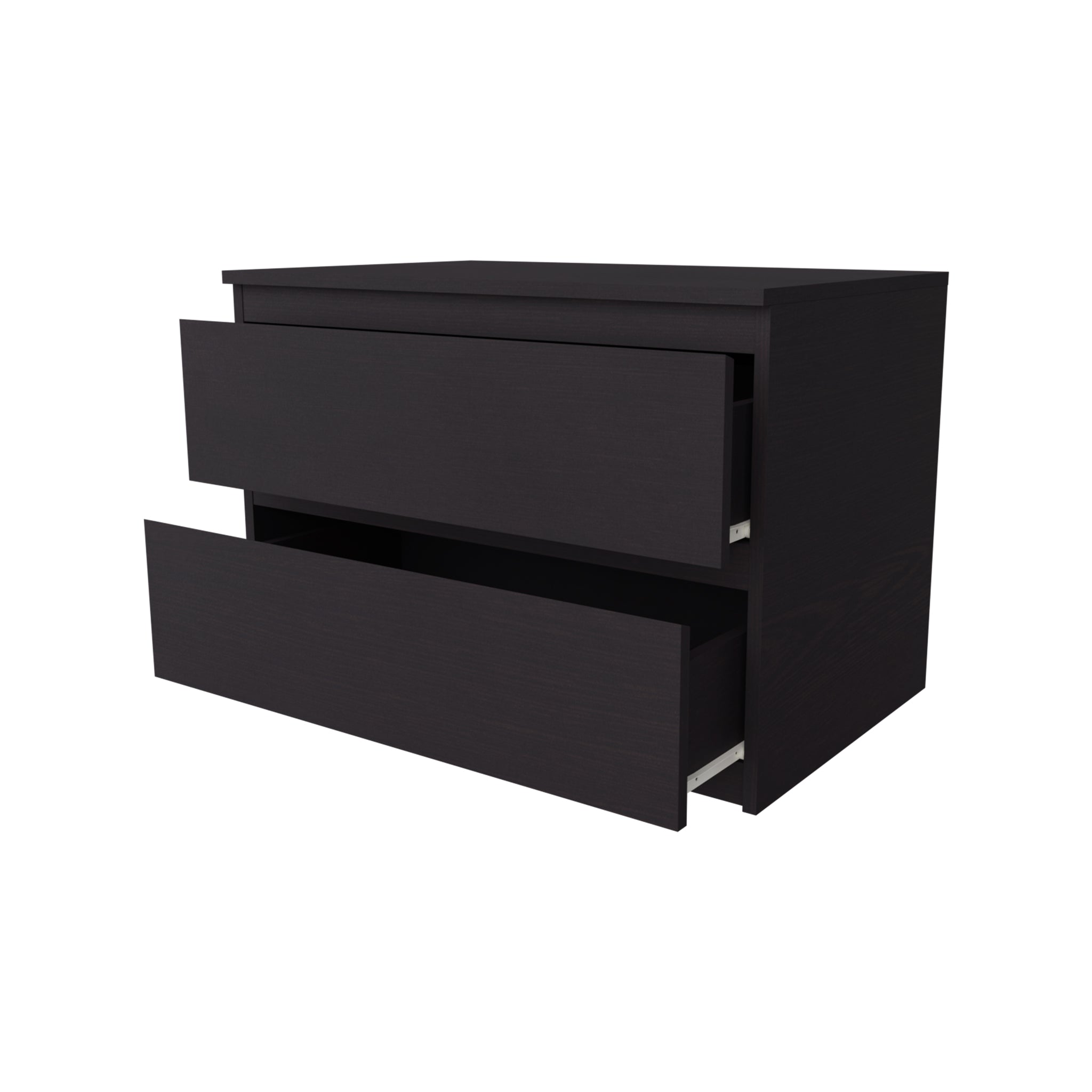 PARA | Chest of 2 Drawer | Suede Finish Drawer Units VIKI FURNITURE