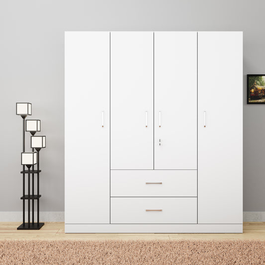 AVIRA |Wardrobe, Hinged | 4 Door