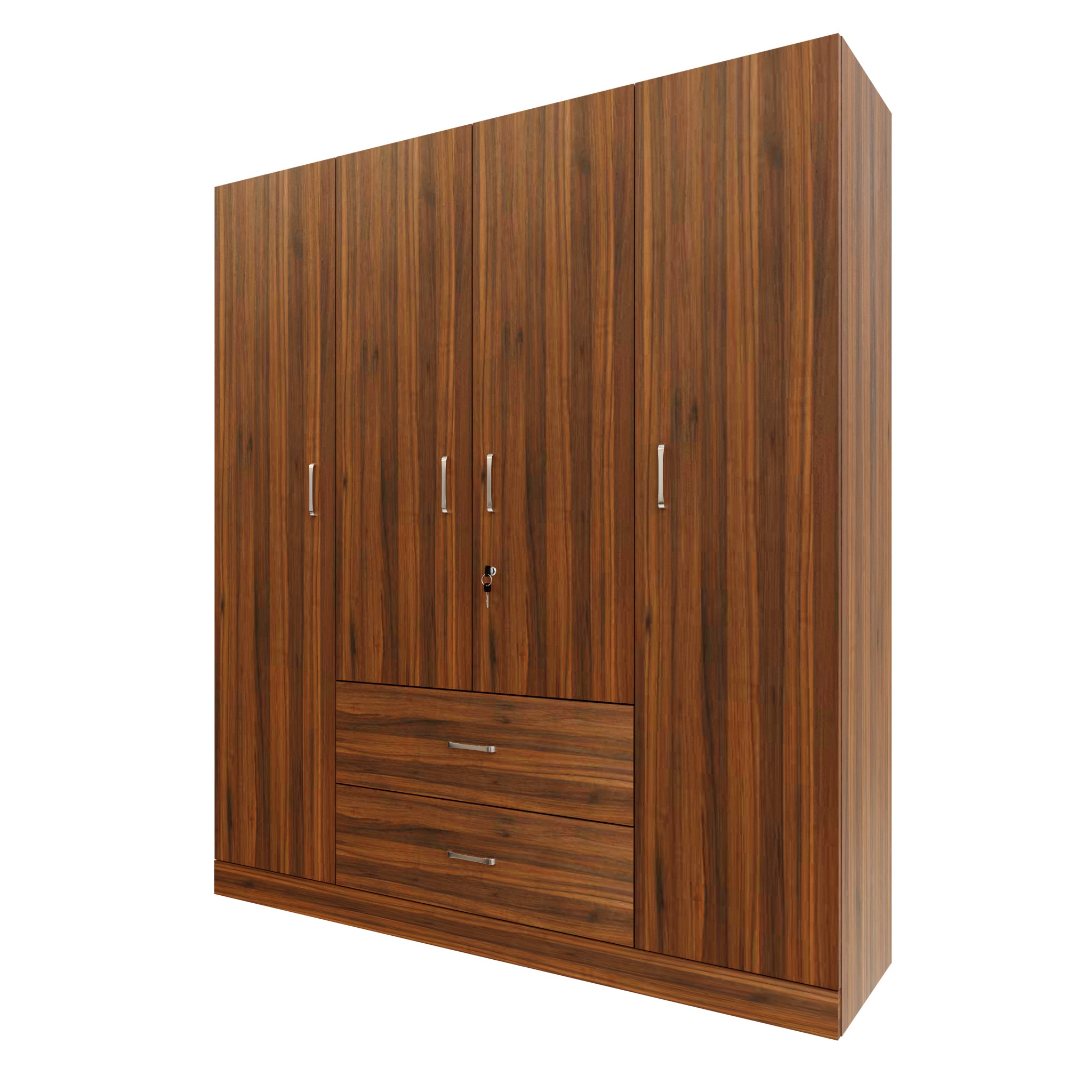 AVIRA |Wardrobe, Hinged | 4 Door, 2 Drawer Wardrobes VIKI FURNITURE   