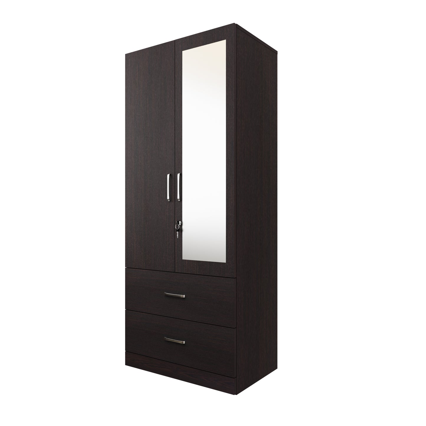 AVIRA | Wardrobe With Mirror, Hinged | 2 Door