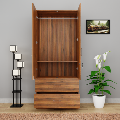 AVIRA | Wardrobe With Mirror, Hinged | 2 Door