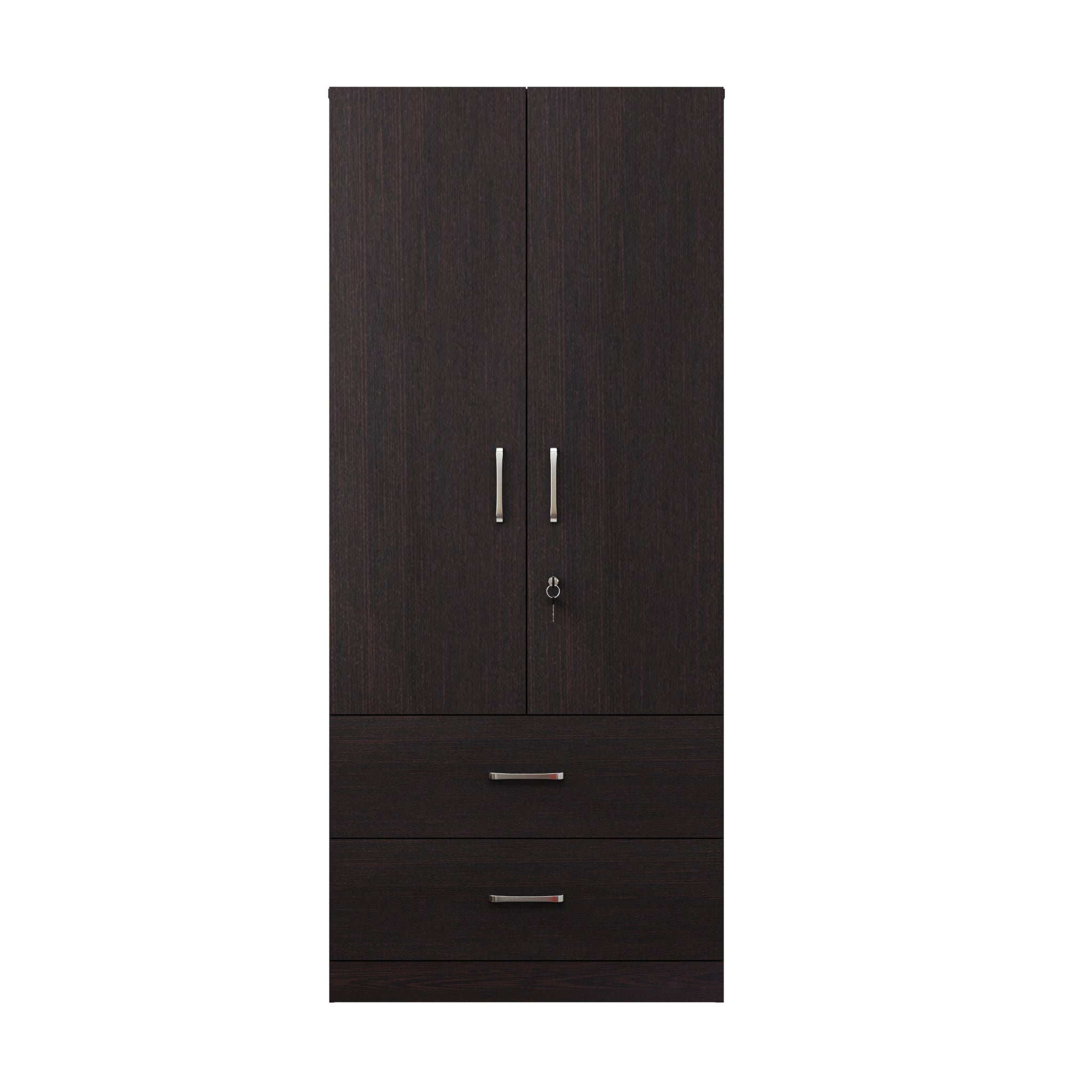 AVIRA | Wardrobe , Hinged | 2 Door, 2 Drawer Wardrobes VIKI FURNITURE   