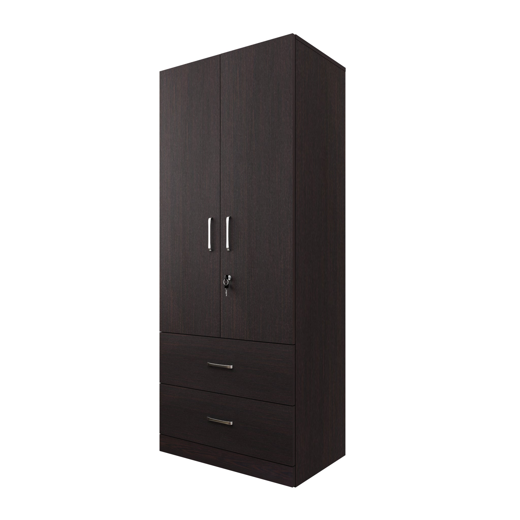 AVIRA | Wardrobe , Hinged | 2 Door, 2 Drawer Wardrobes VIKI FURNITURE   