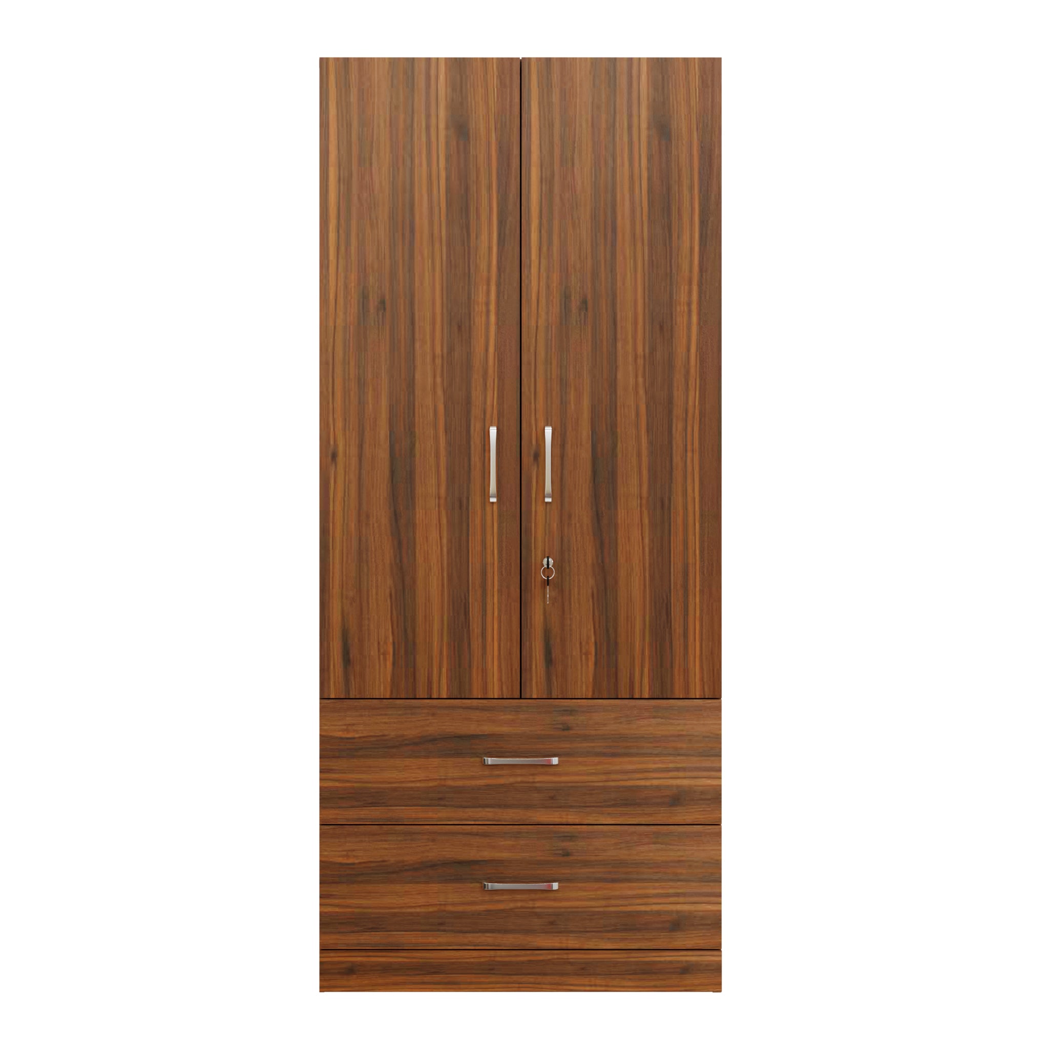 AVIRA | Wardrobe , Hinged | 2 Door, 2 Drawer Wardrobes VIKI FURNITURE   