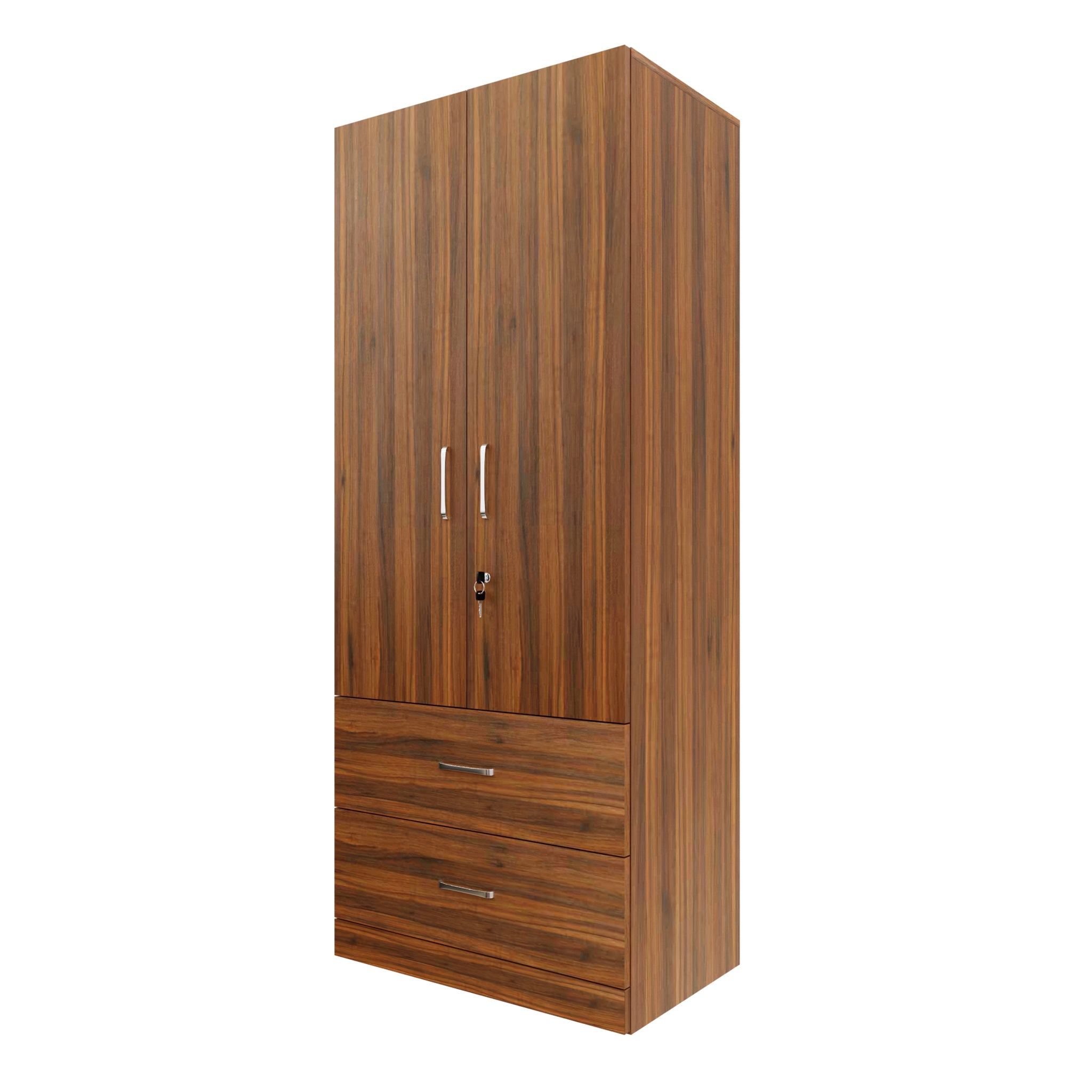 AVIRA | Wardrobe , Hinged | 2 Door, 2 Drawer Wardrobes VIKI FURNITURE   