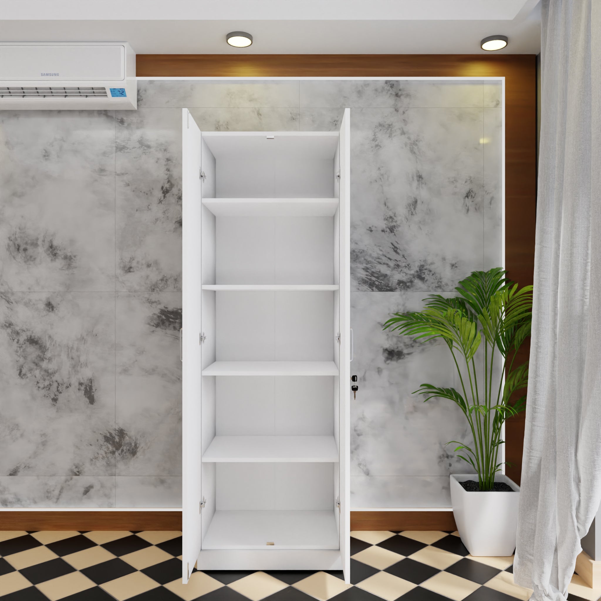 AVIRA |Wardrobe, Hinged | 2 Door Wardrobes VIKI FURNITURE   