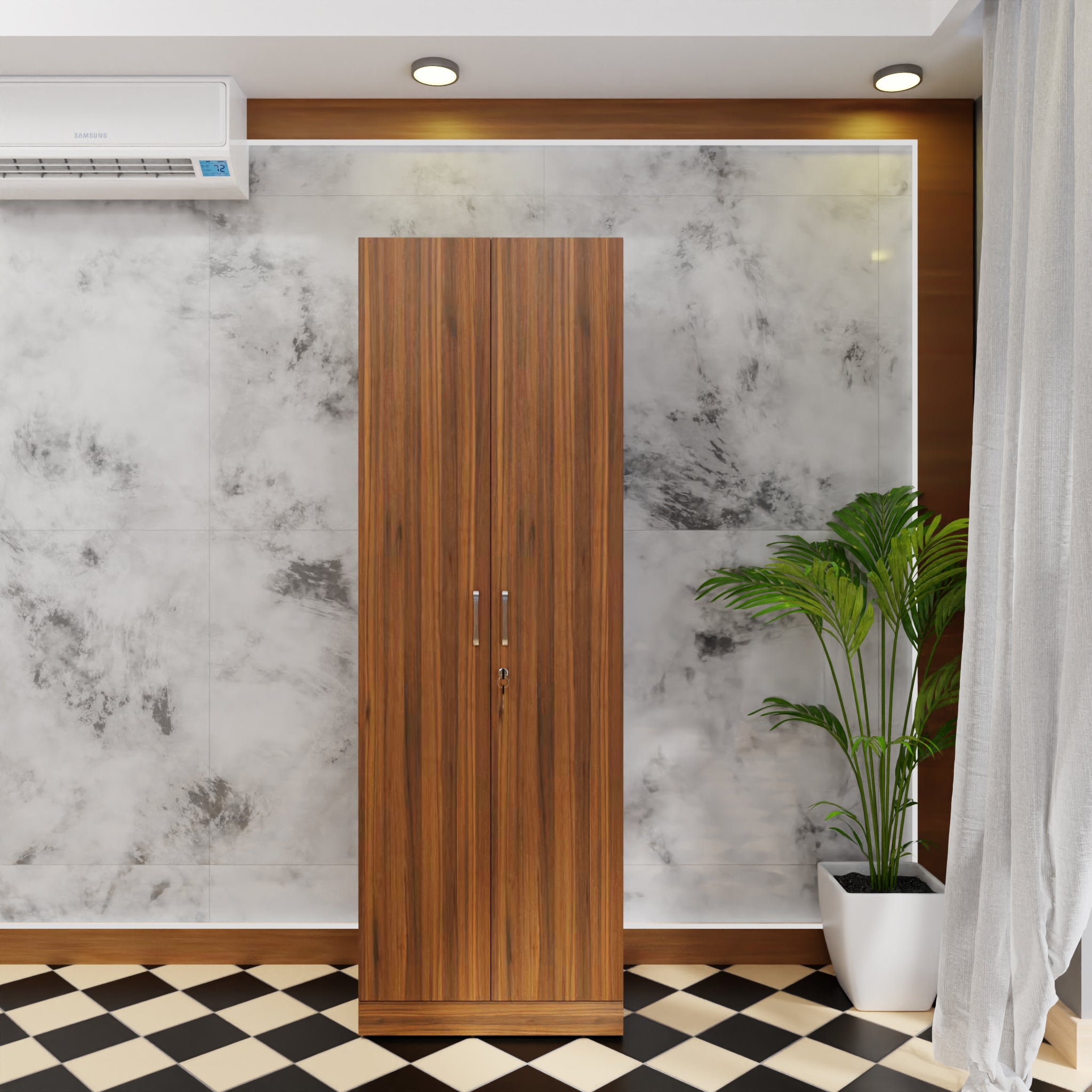 AVIRA |Wardrobe, Hinged | 2 Door Wardrobes VIKI FURNITURE   