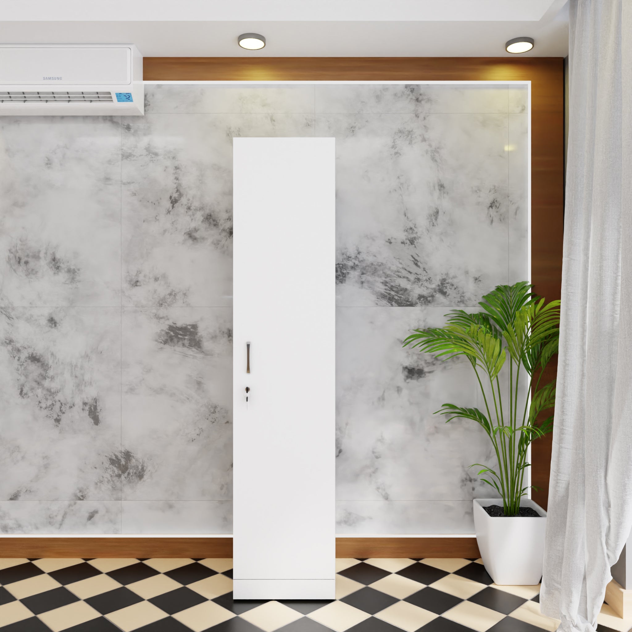 AVIRA |Wardrobe, Hinged | 1 Door Wardrobes VIKI FURNITURE   