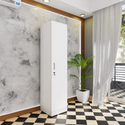 AVIRA |Wardrobe, Hinged | 1 Door Wardrobes VIKI FURNITURE White
