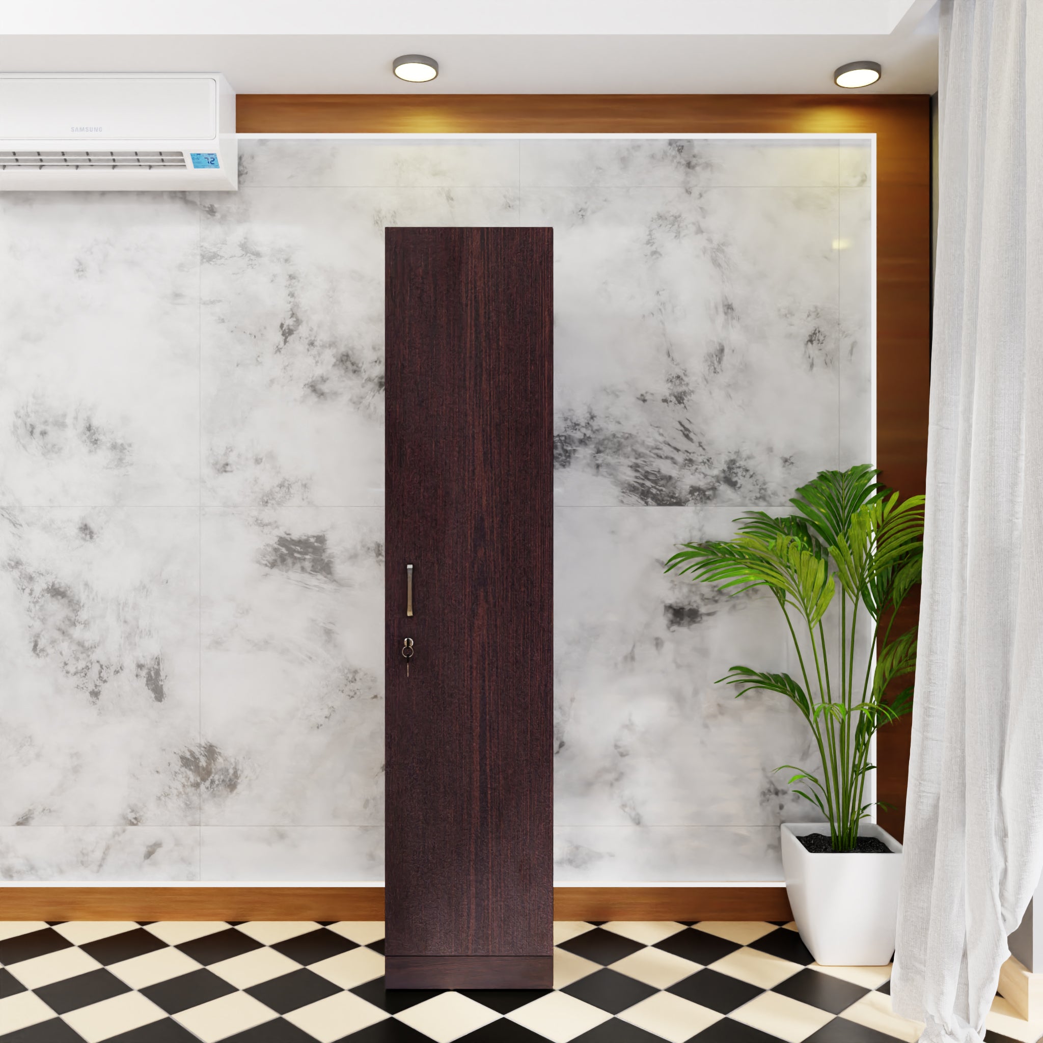 AVIRA |Wardrobe, Hinged | 1 Door Wardrobes VIKI FURNITURE   