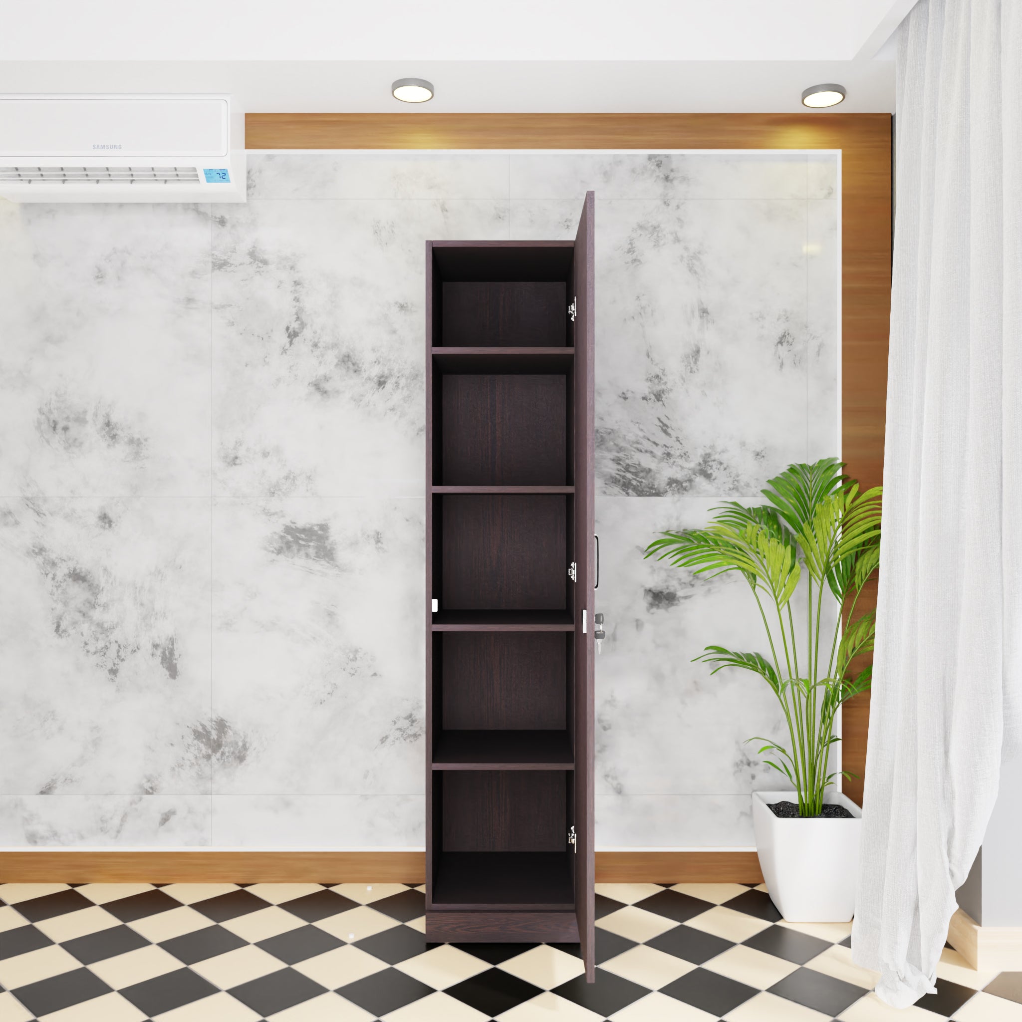 AVIRA |Wardrobe, Hinged | 1 Door Wardrobes VIKI FURNITURE   