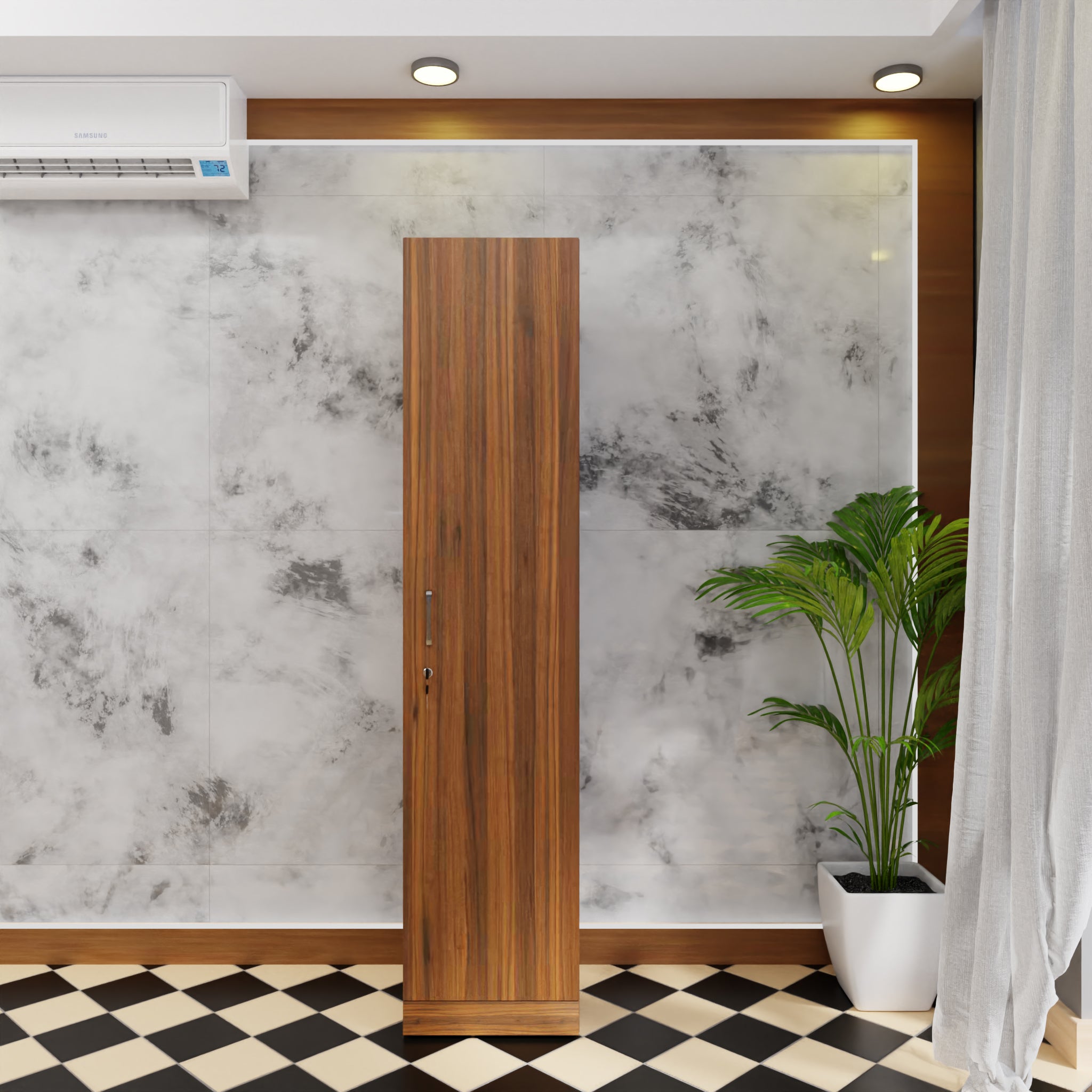 AVIRA |Wardrobe, Hinged | 1 Door Wardrobes VIKI FURNITURE   