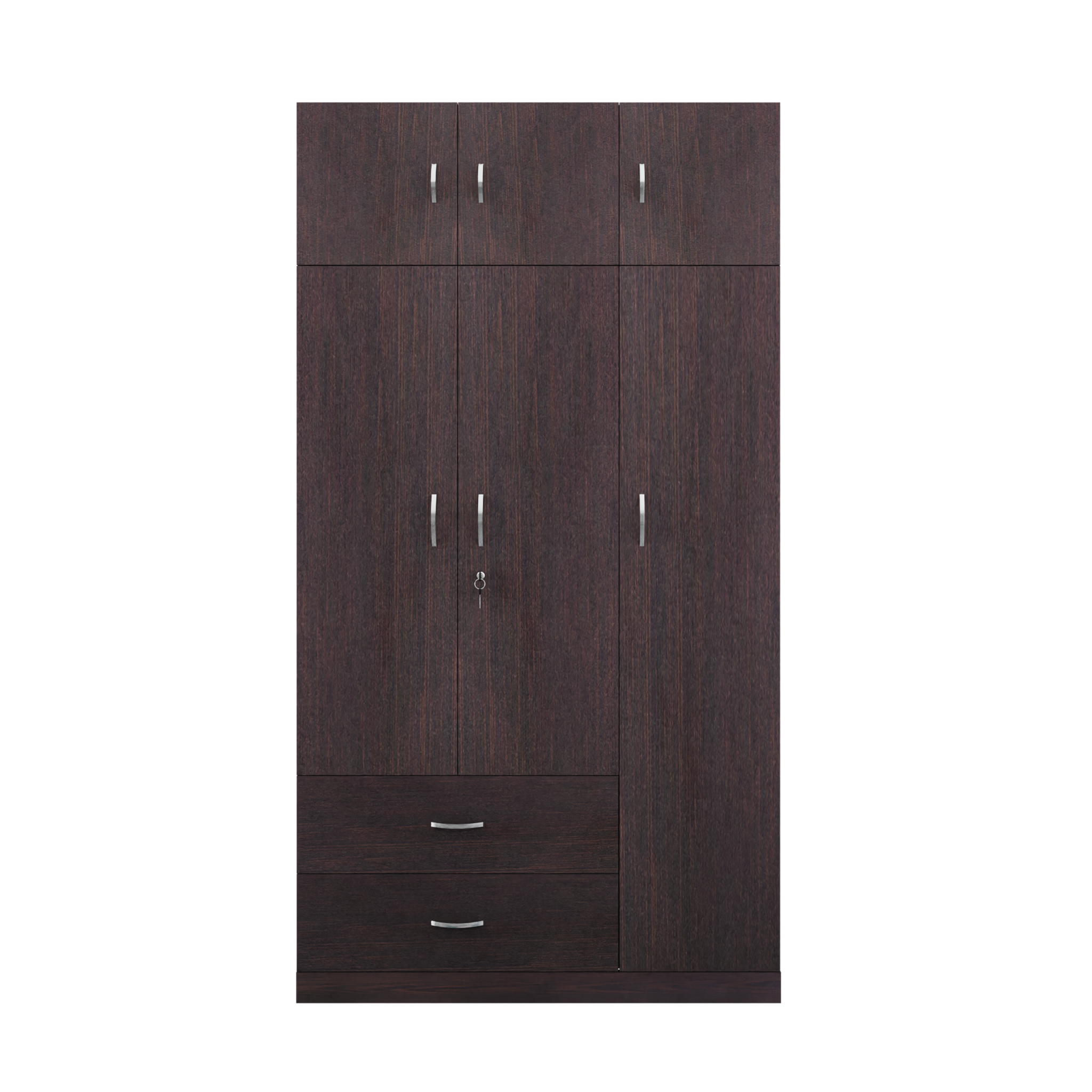 AVIRA |Wardrobe , Hinged | 3 Door, 2 Drawer with loft Wardrobes VIKI FURNITURE   