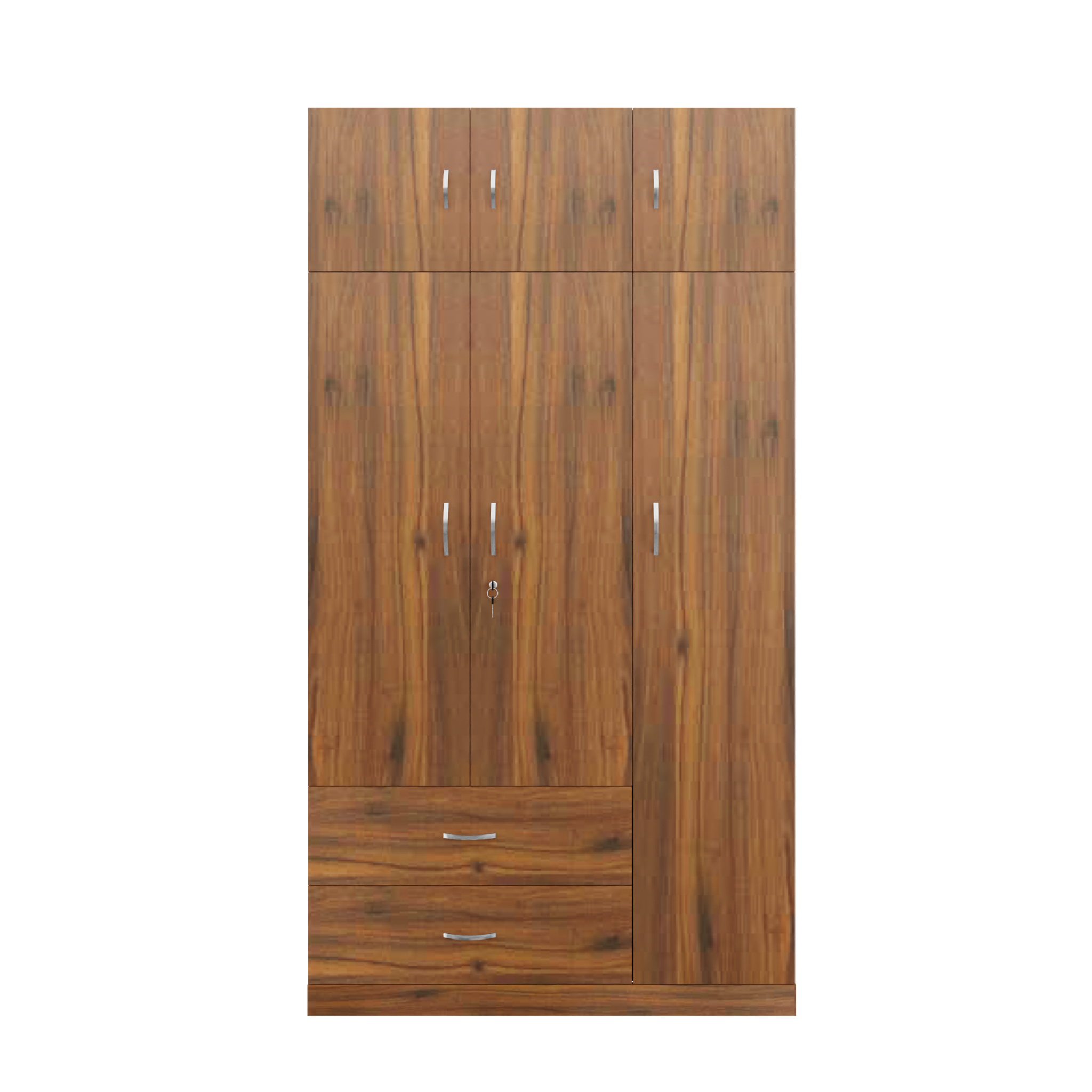 AVIRA |Wardrobe , Hinged | 3 Door, 2 Drawer with loft Wardrobes VIKI FURNITURE   