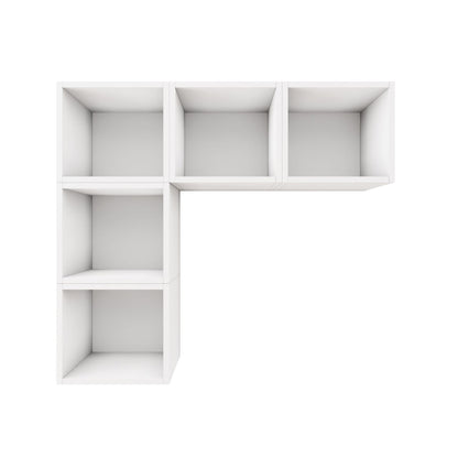VIKI TV Unit with 3 Drawer  and  Wall Cabinet  Size :180cmsx40cmsx38cms ( Frosty White)