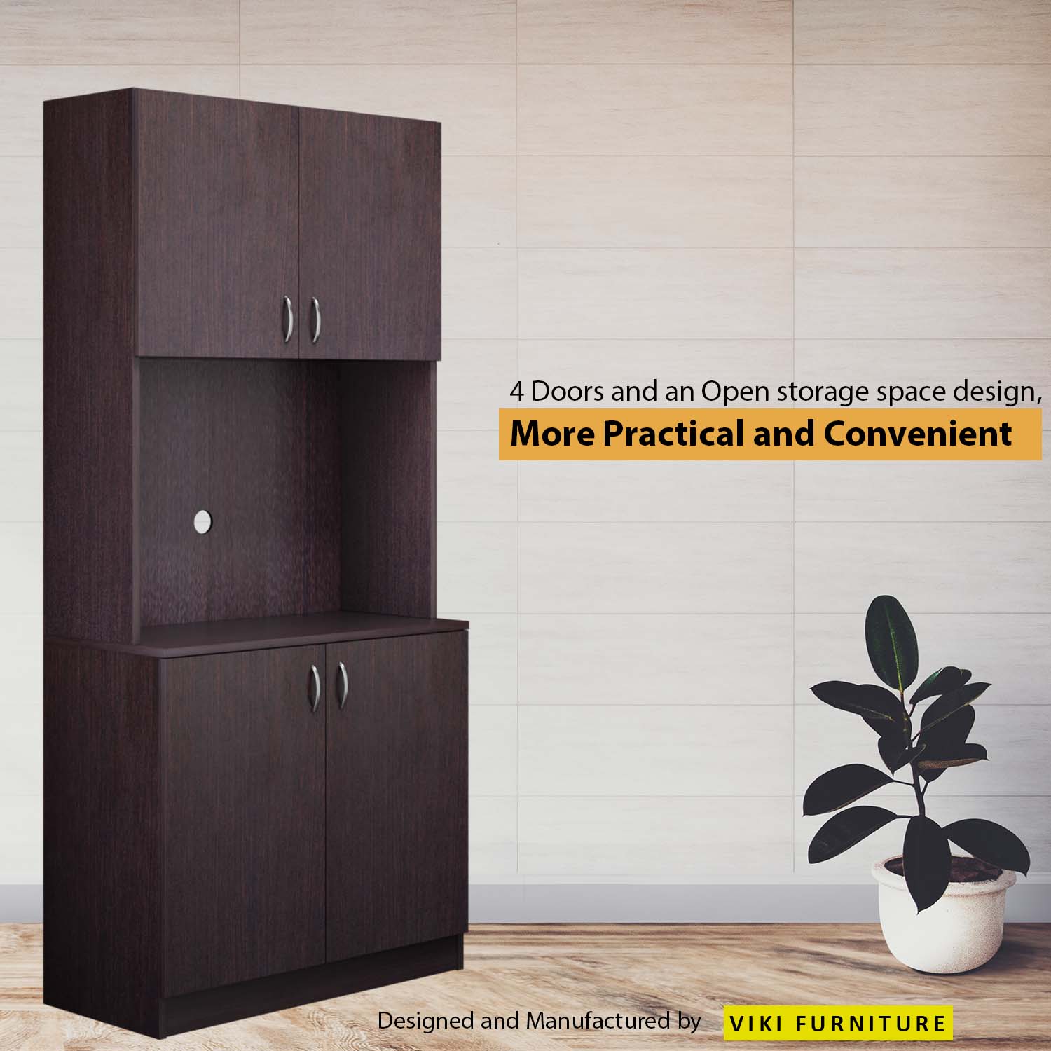 Buffer | Floor Stand | Kitchen Cabinet kitchen cabinet VIKI FURNITURE