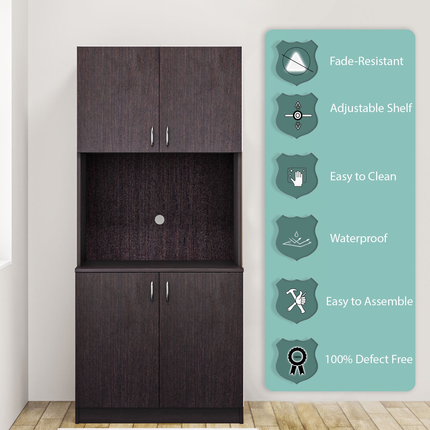 Buffer | Floor Stand | Kitchen Cabinet kitchen cabinet VIKI FURNITURE Wenge