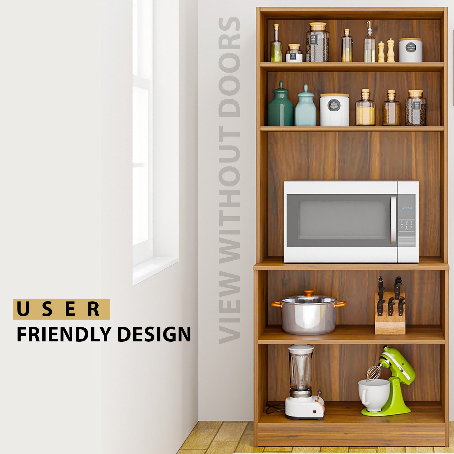 Buffer | Floor Stand | Kitchen Cabinet kitchen cabinet VIKI FURNITURE