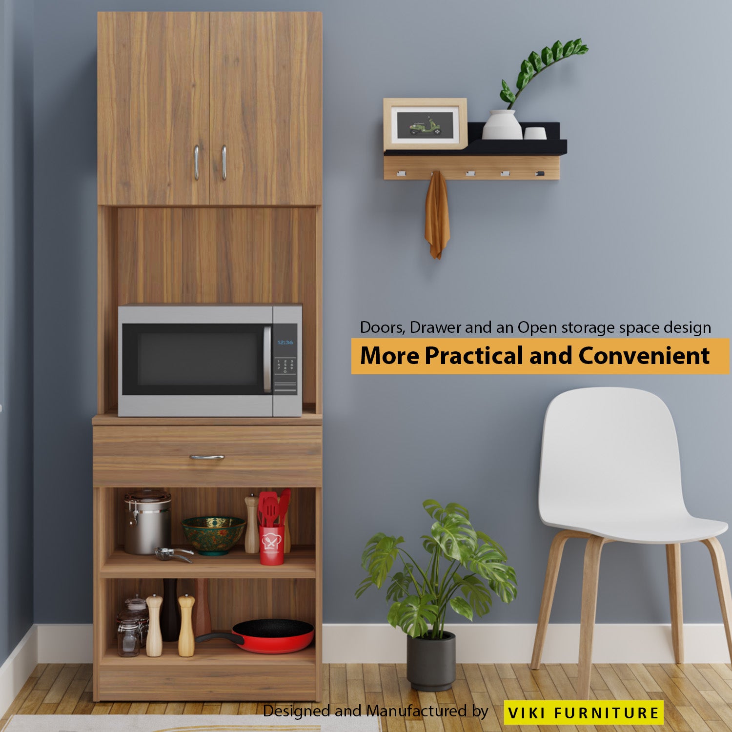 Buffer | Floor Stand | Kitchen Cabinet kitchen cabinet VIKI FURNITURE