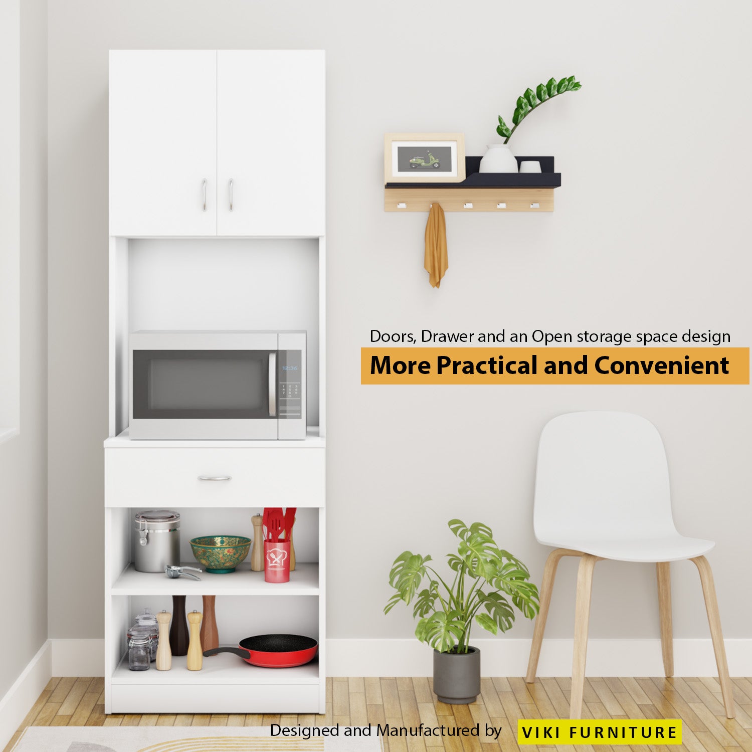 Buffer | Floor Stand | Kitchen Cabinet kitchen cabinet VIKI FURNITURE