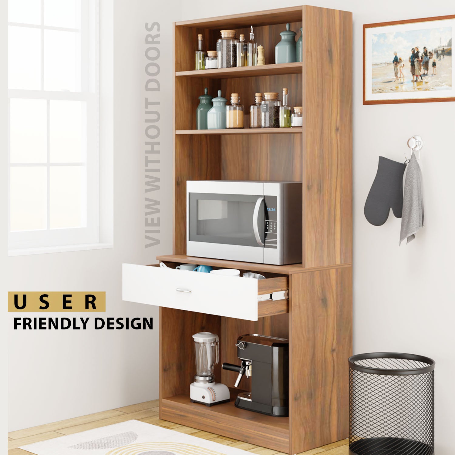 Buffer | Floor Stand | Kitchen Cabinet kitchen cabinet VIKI FURNITURE