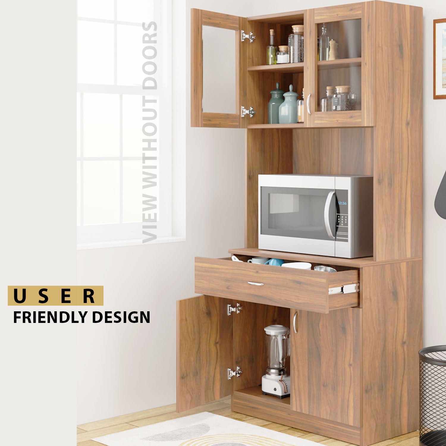 Buffer | Floor Stand | Kitchen Cabinet kitchen cabinet VIKI FURNITURE