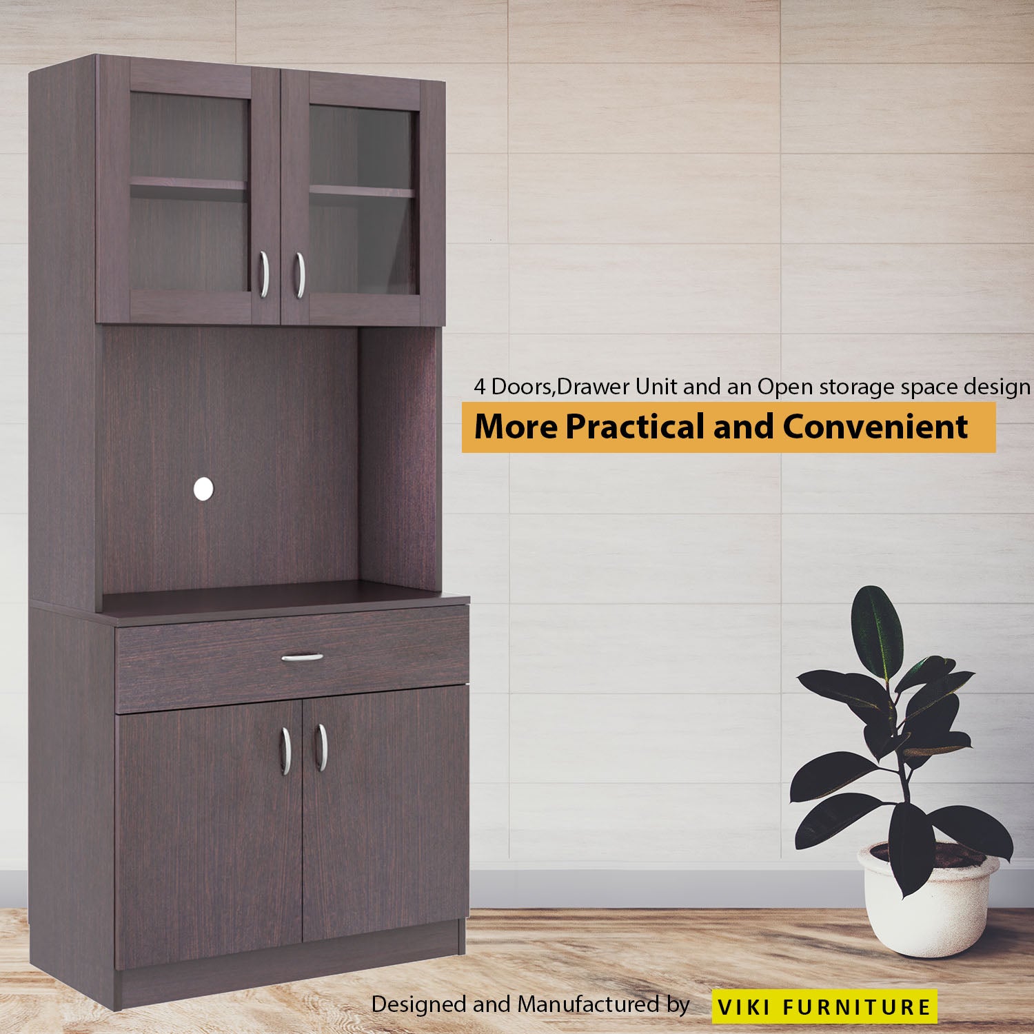 Buffer | Floor Stand | Kitchen Cabinet kitchen cabinet VIKI FURNITURE