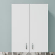 Traksha | Modular Kitchen | Wall Cabinet - 2 Doors kitchen cabinet VIKI FURNITURE White