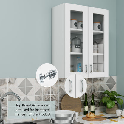 VIKI | Multipurpose Wall Mounted Cabinet with 2 Doors | Storage Solution for Kitchen, Bedroom, Office & Living Room kitchen cabinet VIKI FURNITURE