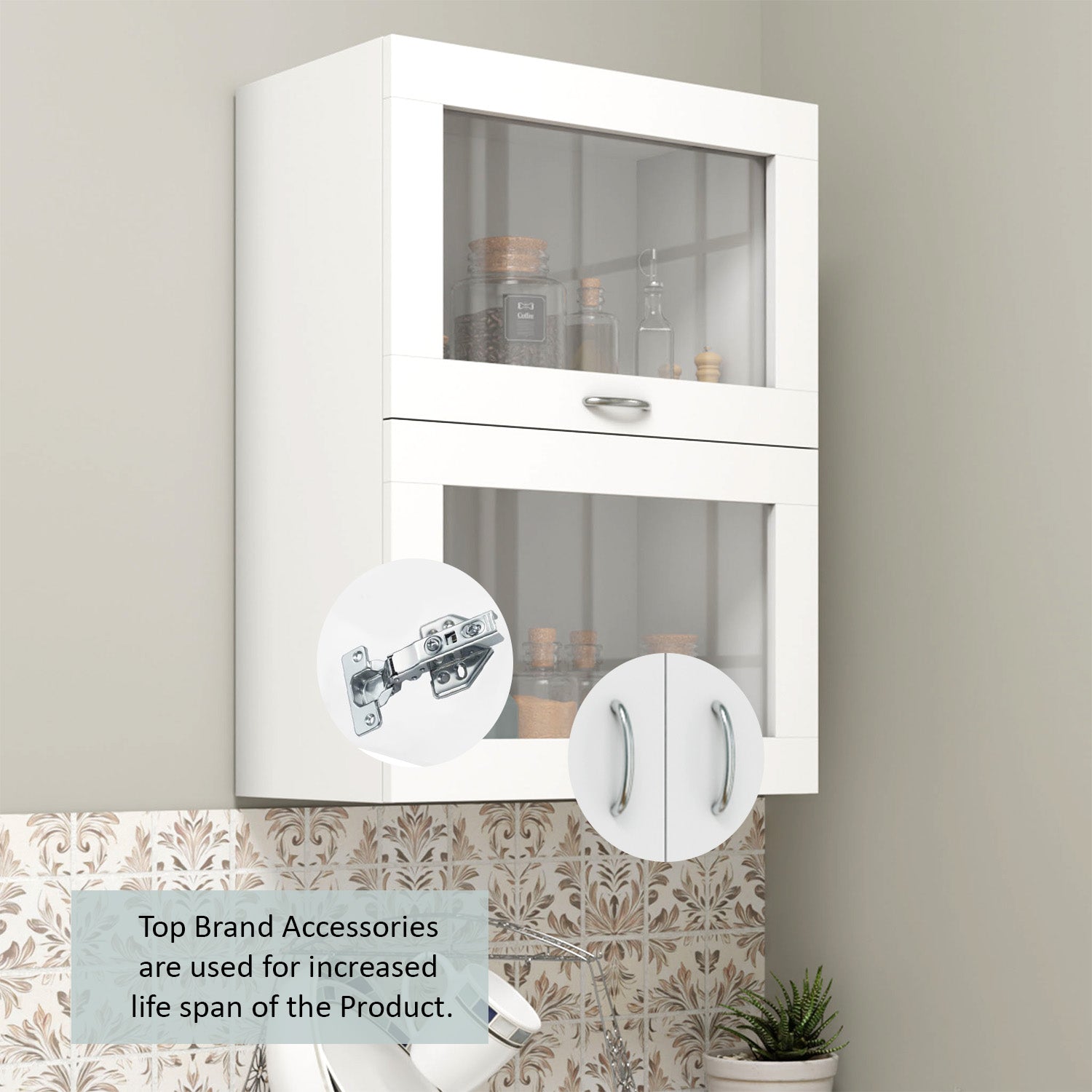 FlipUP | Modular Kitchen | Wall Cabinet - Spring 2 Doors kitchen cabinet VIKI FURNITURE