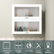 FlipUP | Modular Kitchen | Wall Cabinet - Spring 2 Doors kitchen cabinet VIKI FURNITURE