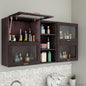 Multipurpose Wall Mounted Cabinet with 4 Doors