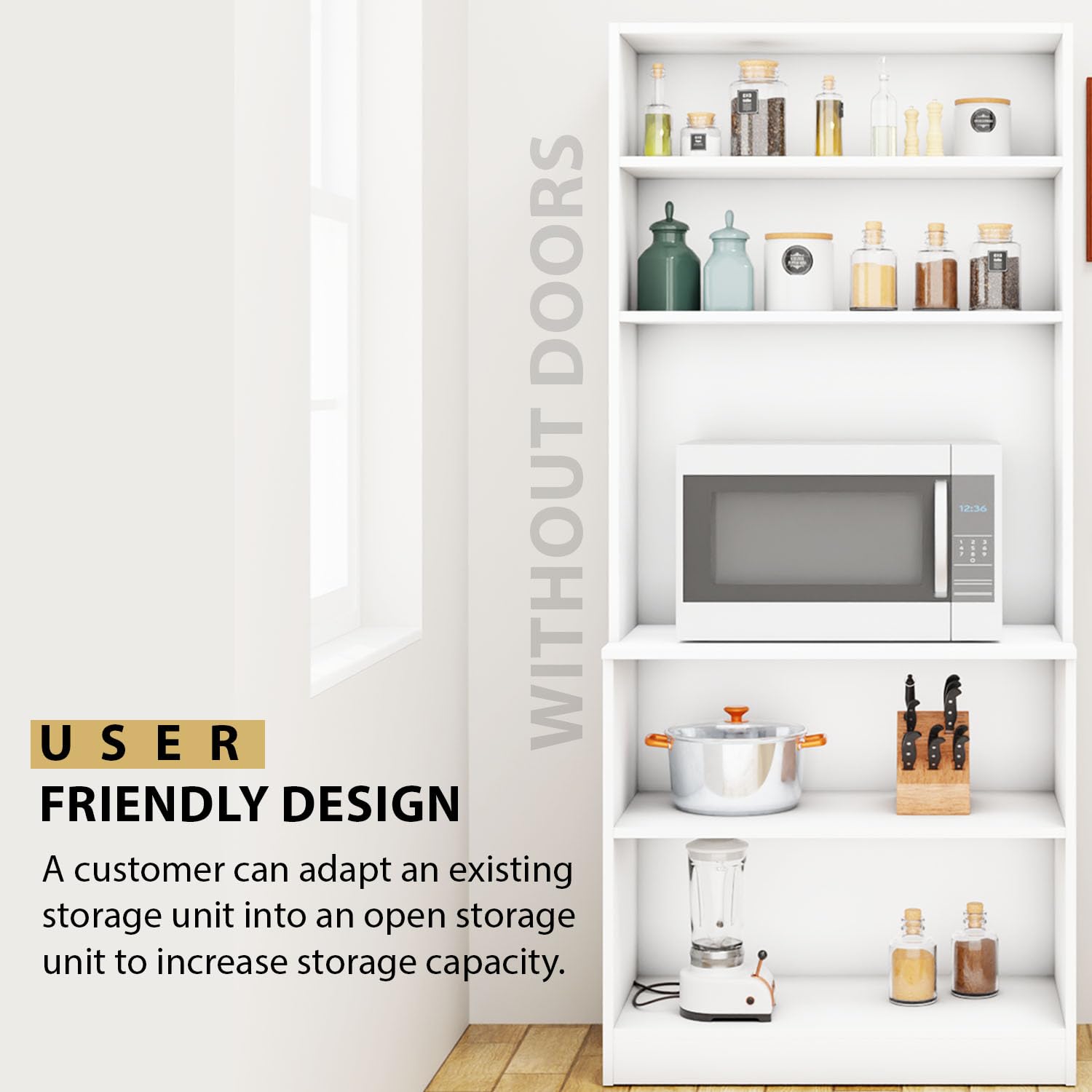 Buffer | Floor Stand | Kitchen Cabinet kitchen cabinet VIKI FURNITURE