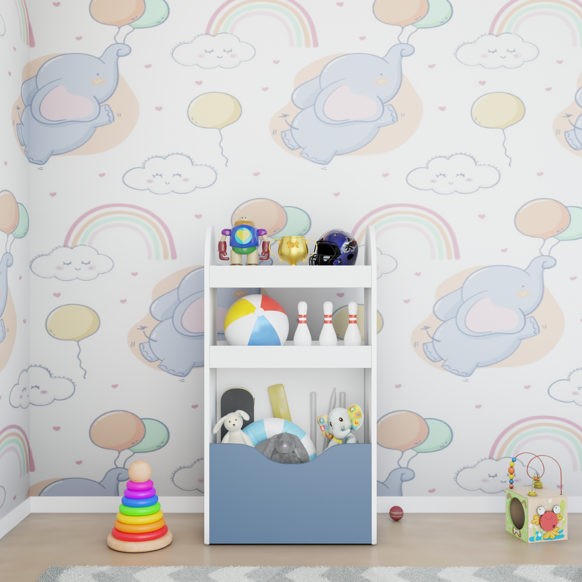 LittleStorage | Storage | Kids Storage Storage VIKI FURNITURE Blue