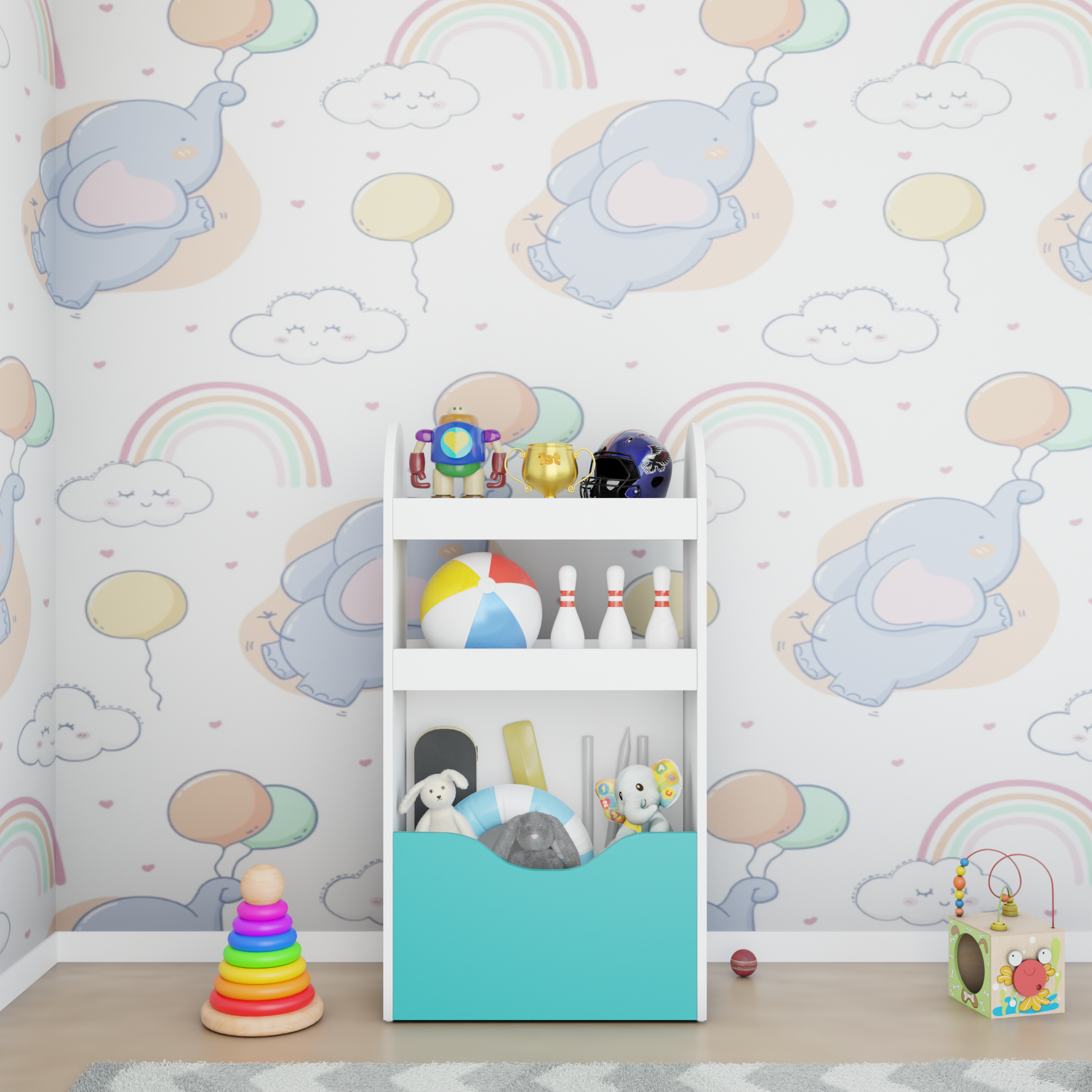 LittleStorage | Storage | Kids Storage Storage VIKI FURNITURE Green
