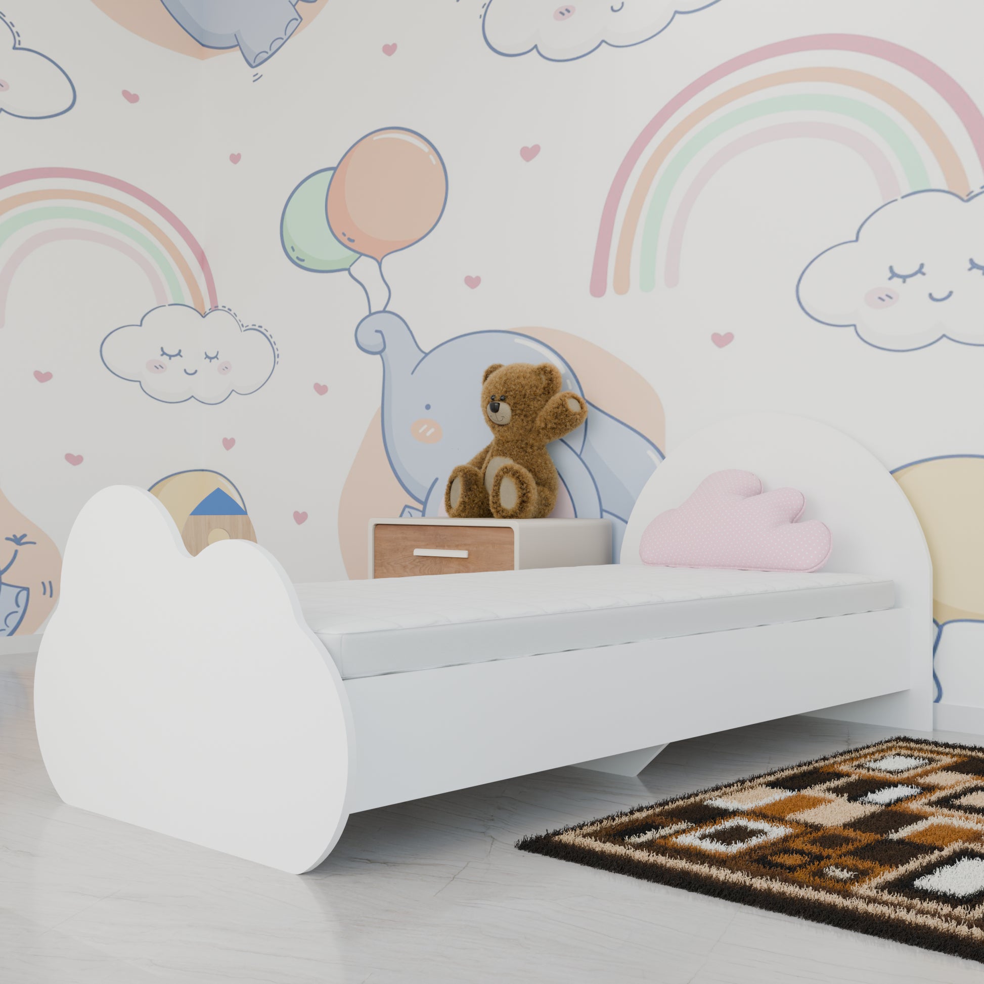 DreamCloud | Bed Cloud Footer Bed VIKI FURNITURE