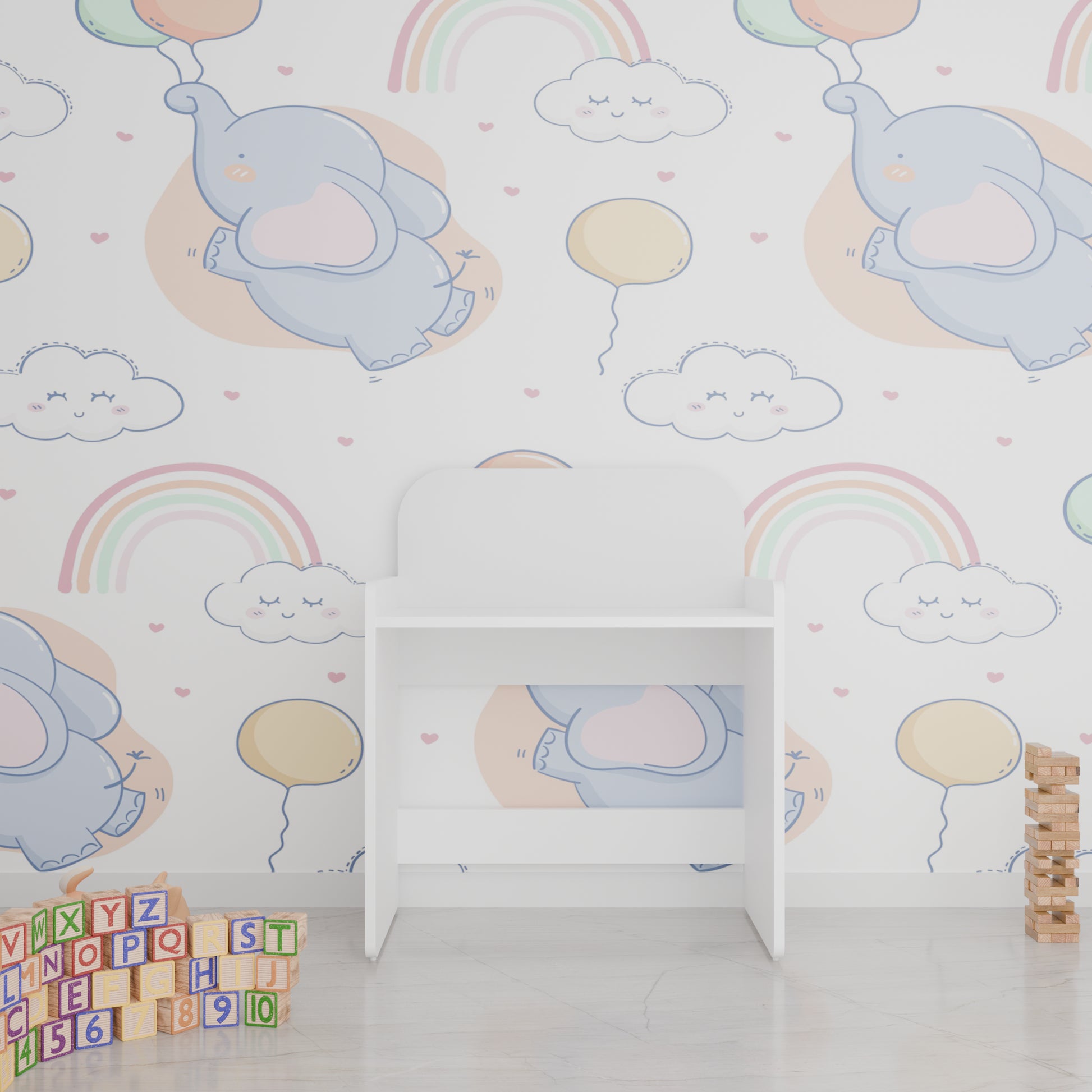 LittleLearners | Study Table | Rectangle Shape Study Table VIKI FURNITURE