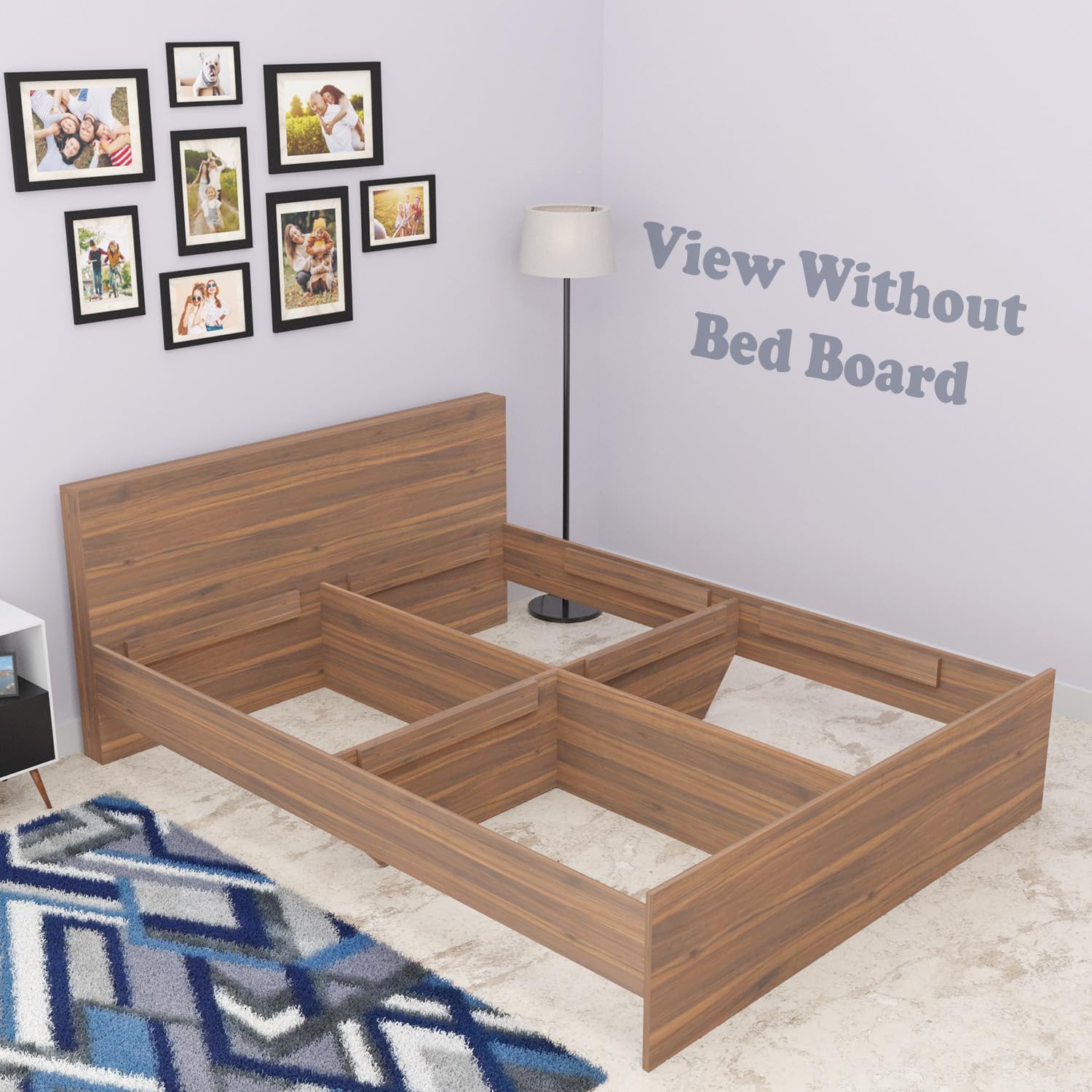 VIKI | Tapered Bed with Storage Bedroom Furniture Sets VIKI FURNITURE