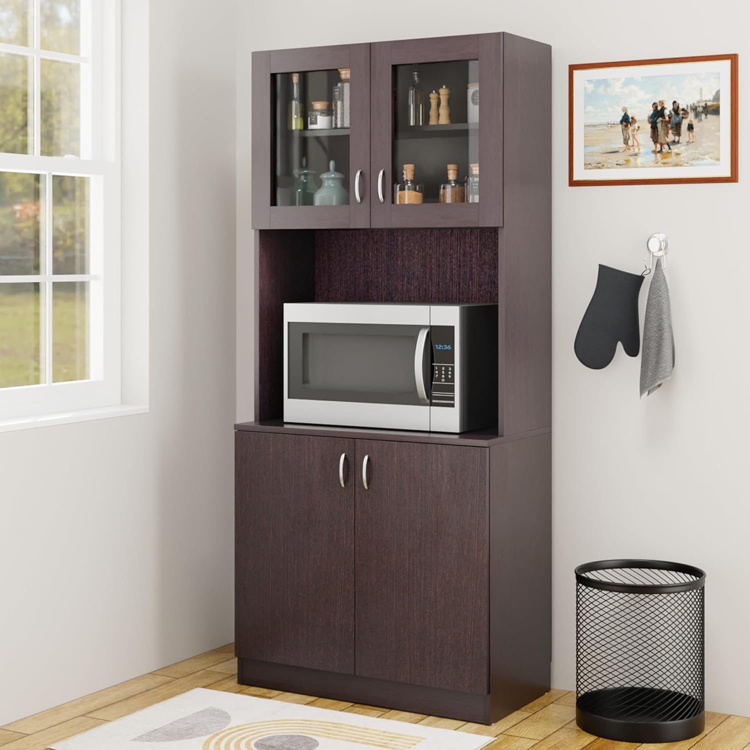 Buffer | Floor Stand | Kitchen Cabinet kitchen cabinet VIKI FURNITURE Wenge