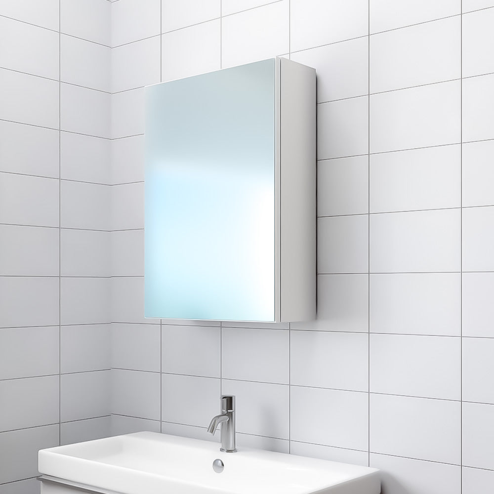 VIKI | BathRoom Wall Mounted Bathroom Cabinet with Mirror | Modern Design for Home & Hotel Bathroom VIKI FURNITURE White