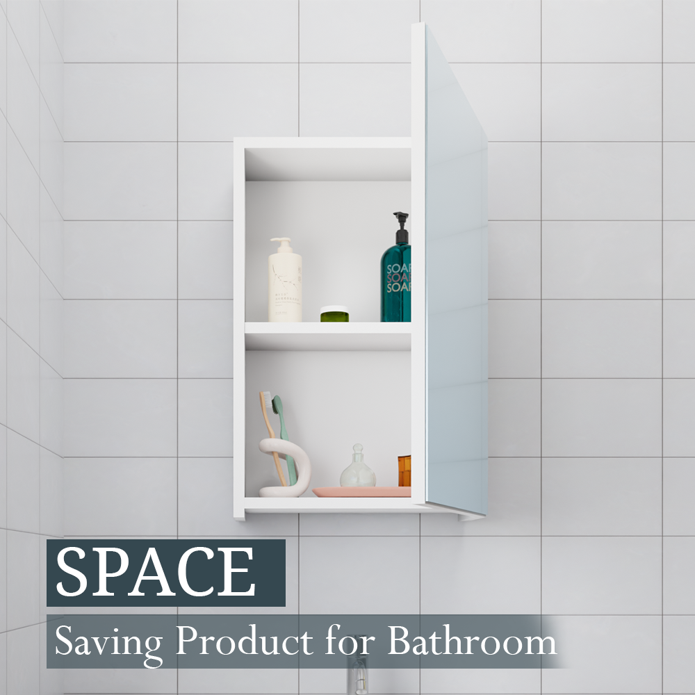 VIKI | BathRoom Wall Mounted Bathroom Cabinet with Mirror | Modern Design for Home & Hotel Bathroom VIKI FURNITURE